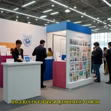 sewa booth pameran bondowoso murah